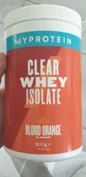 Clear whey isolate