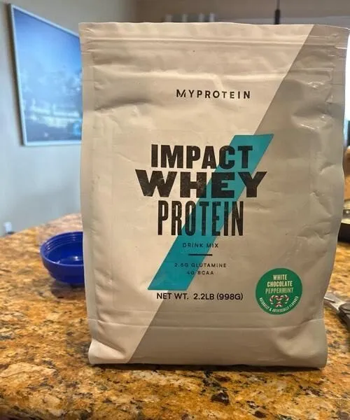 White Chocolate Peppermint Impact Whey Protein