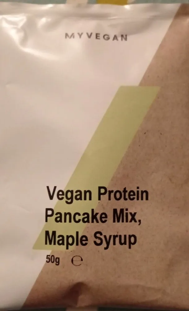 Vegan Protein Pancake Mix Maple Syrup