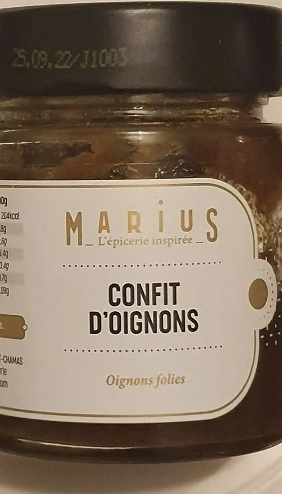 Confit d'oignons