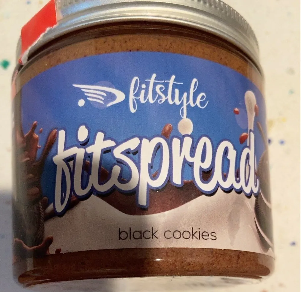Fitspread black cookies