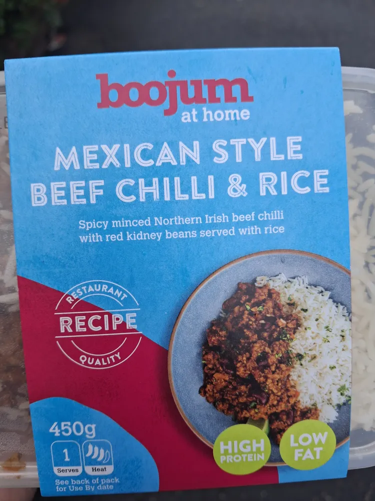 Mexican Style Beef Chilli & Rice