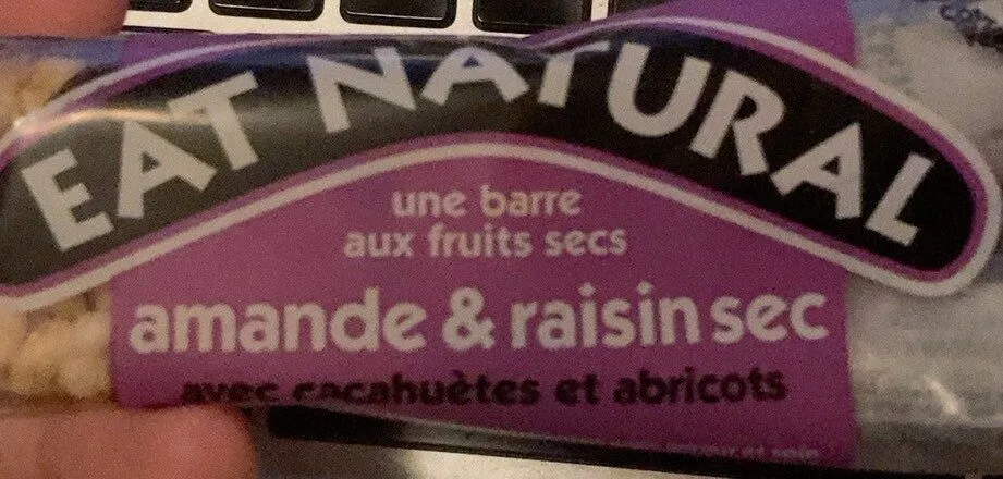 Une barre aux fruit secs