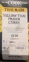 Yellow Thai Prawn Curry