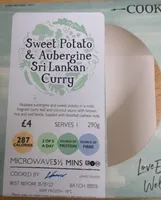 Sweet potato and aubergine Sri lankan curry