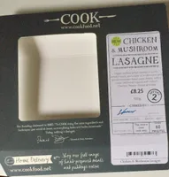 Chicken & mushroom lasagne