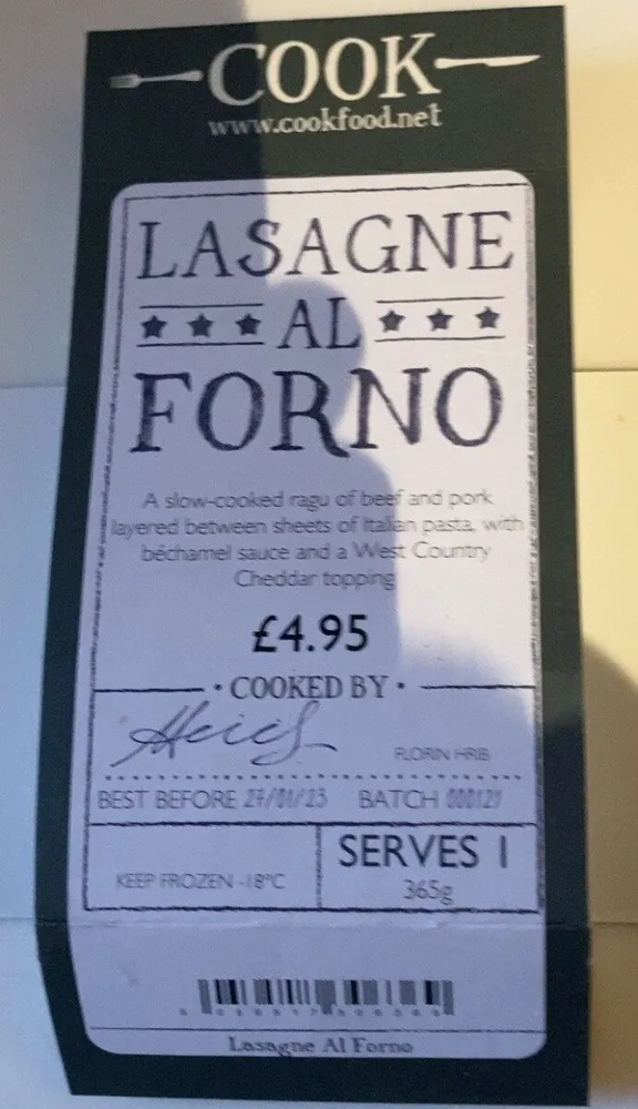 Lasagne al forno