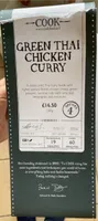 Green thai chicken curry