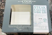 Steak & Red Wine pie