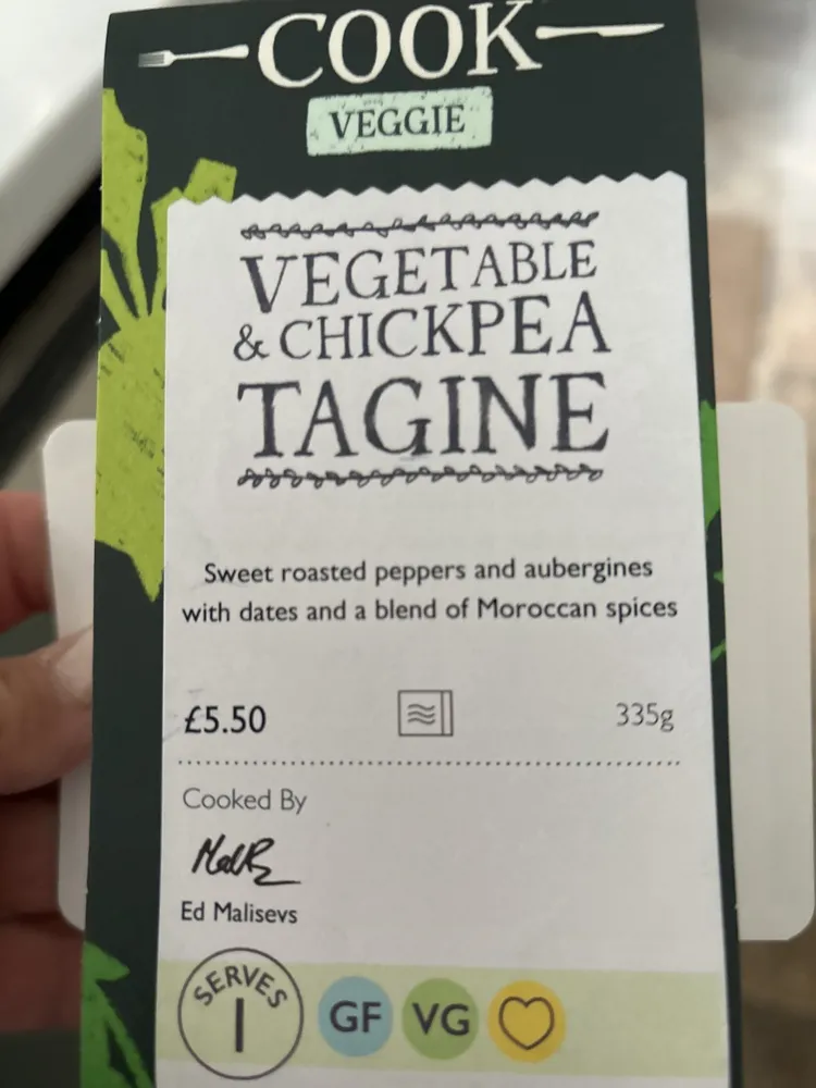Veg & Chickpea Tagine