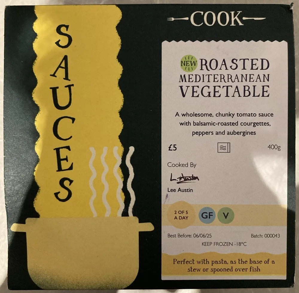 Roasted Mediterranean Vegetable Sauce