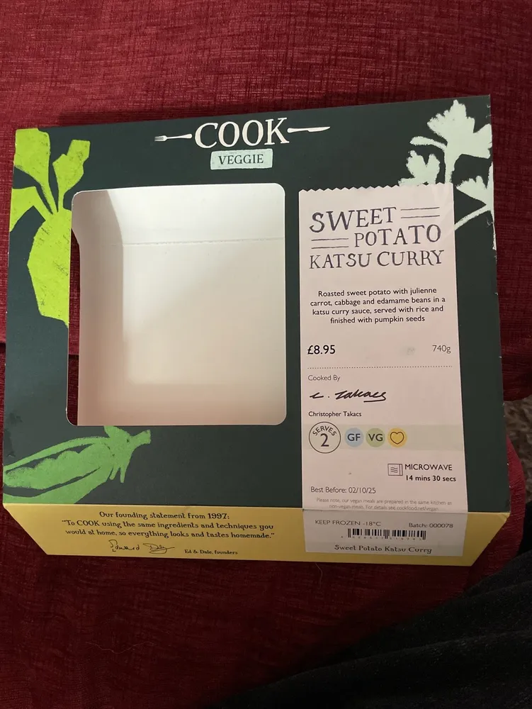 Sweet Potato Katsu Curry