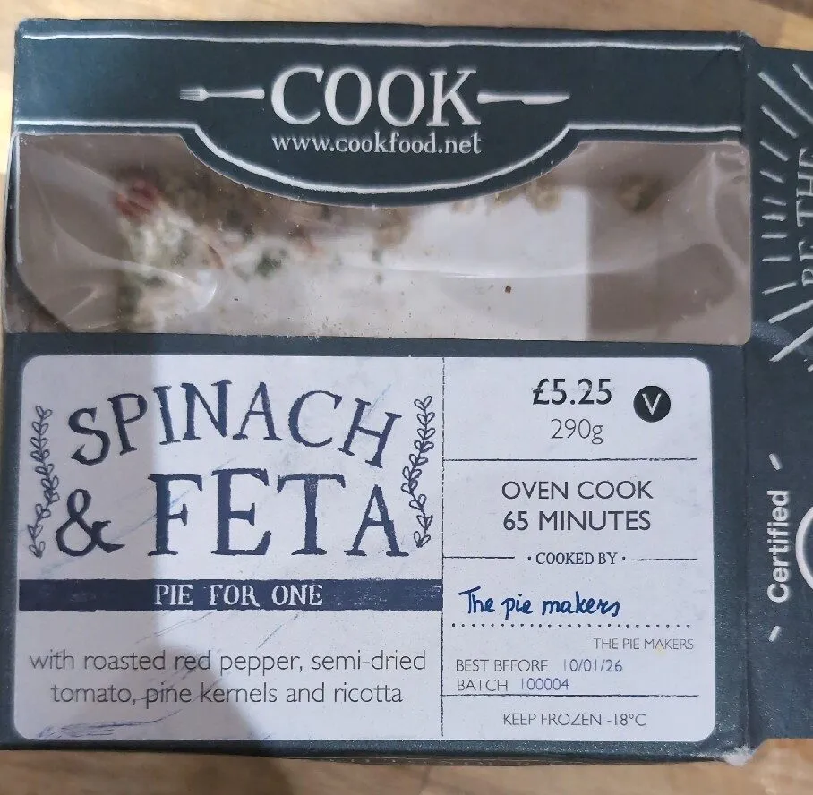 Spinach & Feta Pie