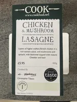 Chicken & Mushroom Lasagne