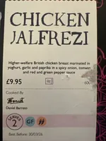 Chicken Jalfrezi Curry