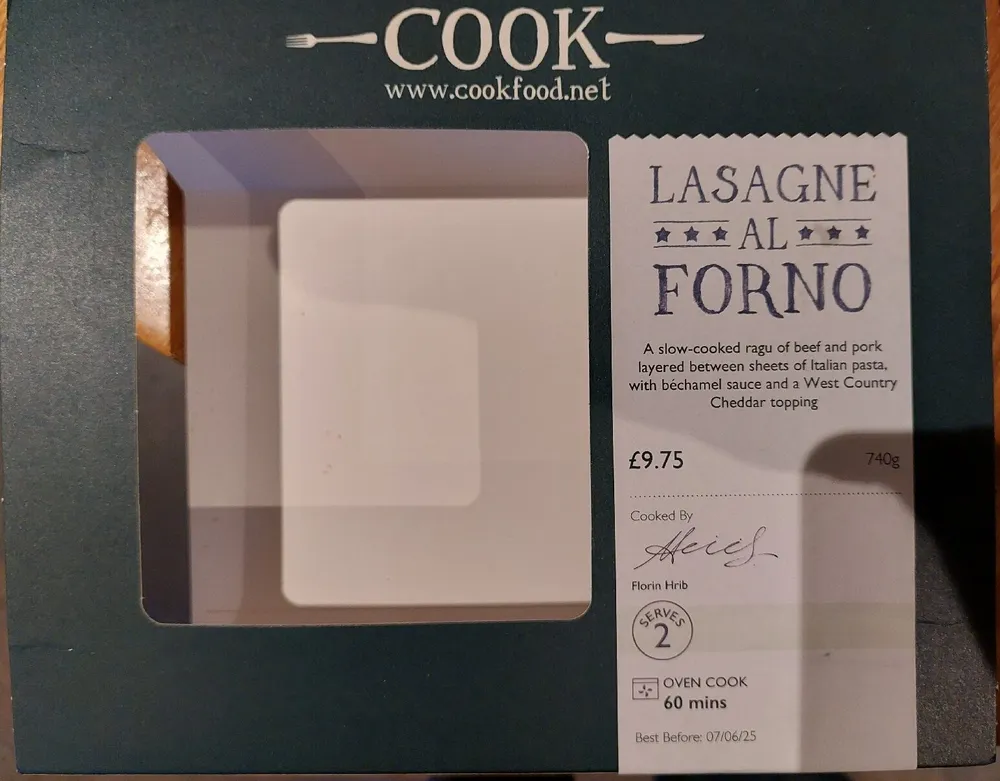 Lasagne Al Forno