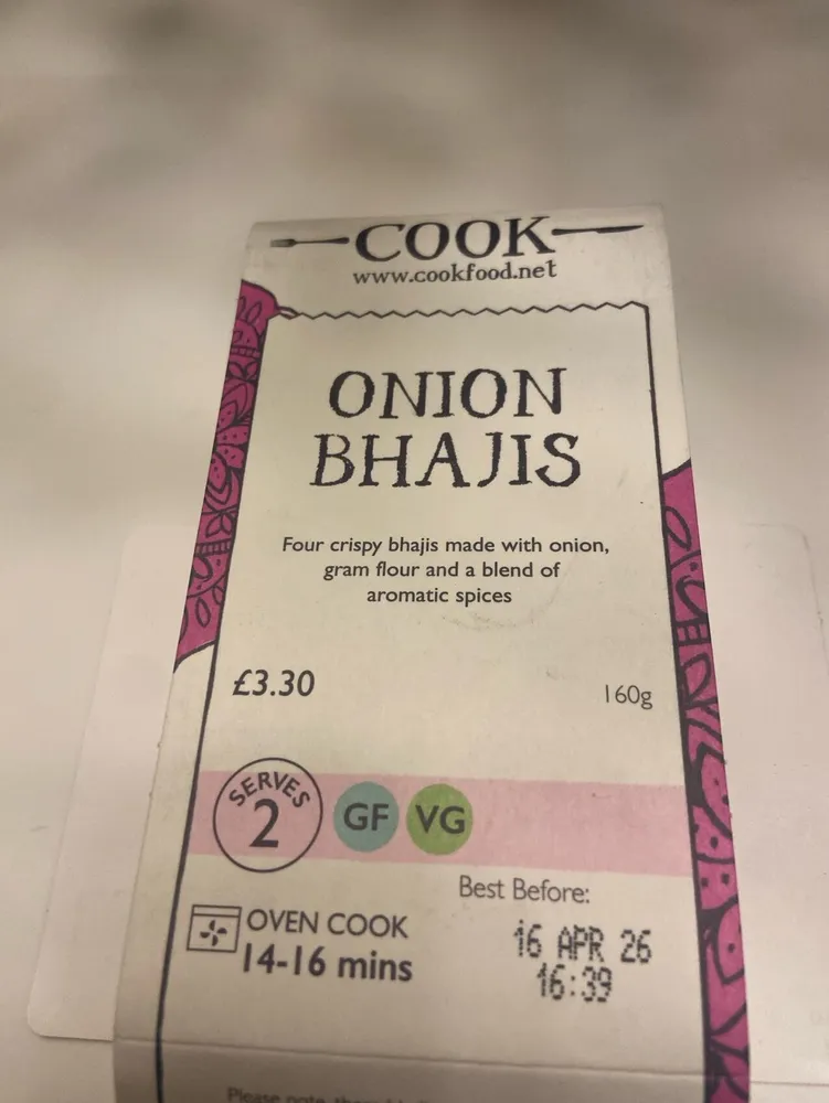 Onion Bhajis