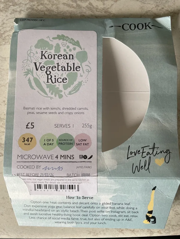 Korean Vegetable Rice