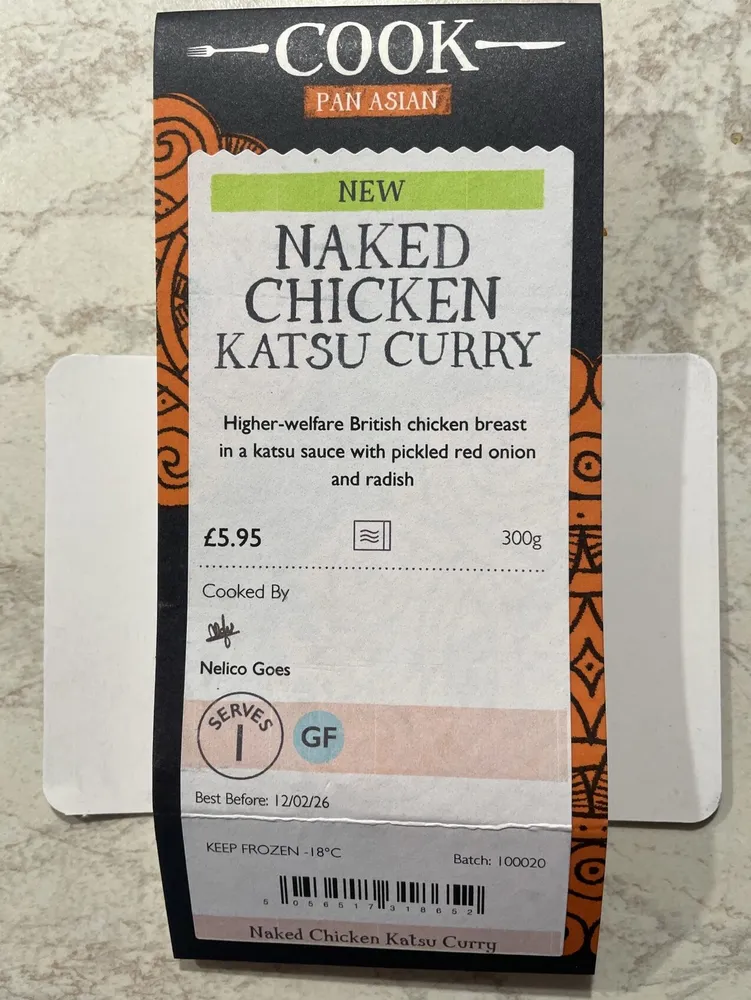 Naked Chicken Katsu Curry