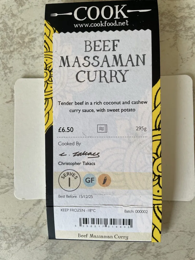 Beef Massaman Curry