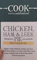 Chicken, Ham & Leek Pie