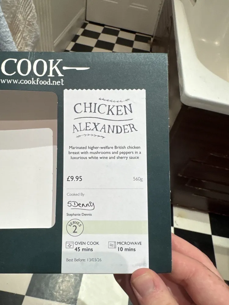 Chicken Alexander