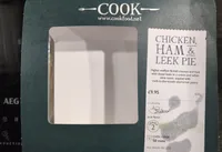 Chicken, Ham And Leek Pie