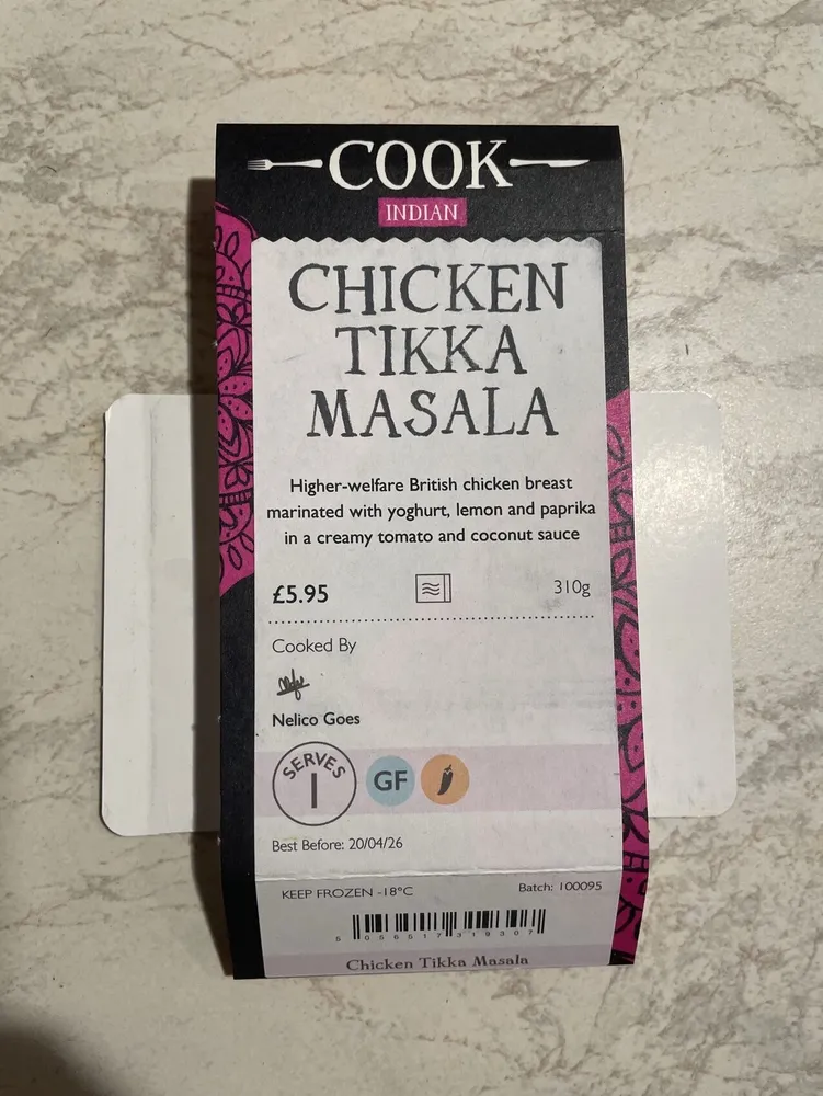 Chicken Tikka Masala