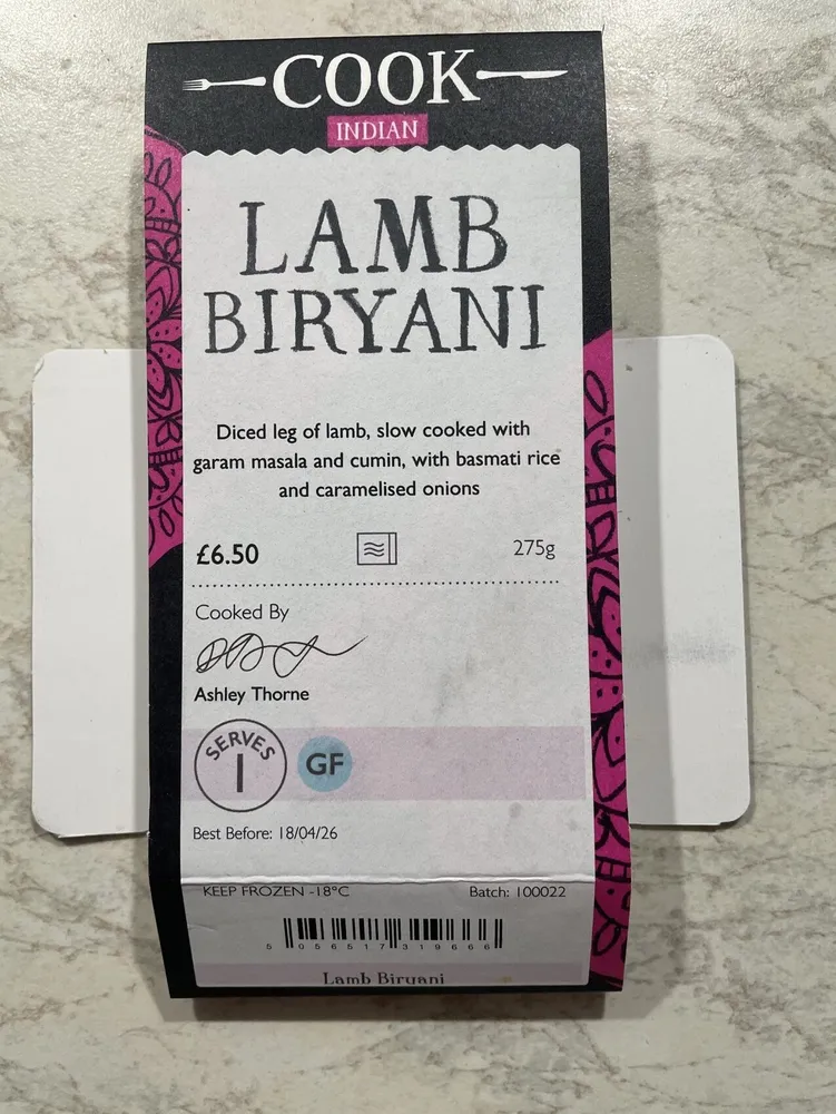 Lamb Biryani