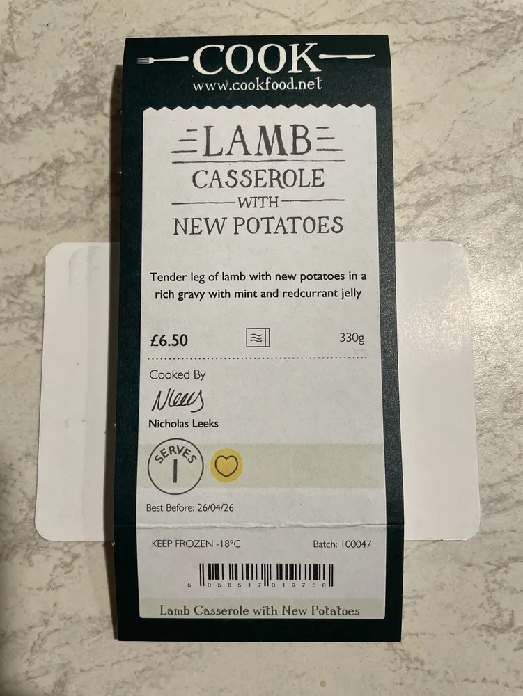 Lamb Casserole
