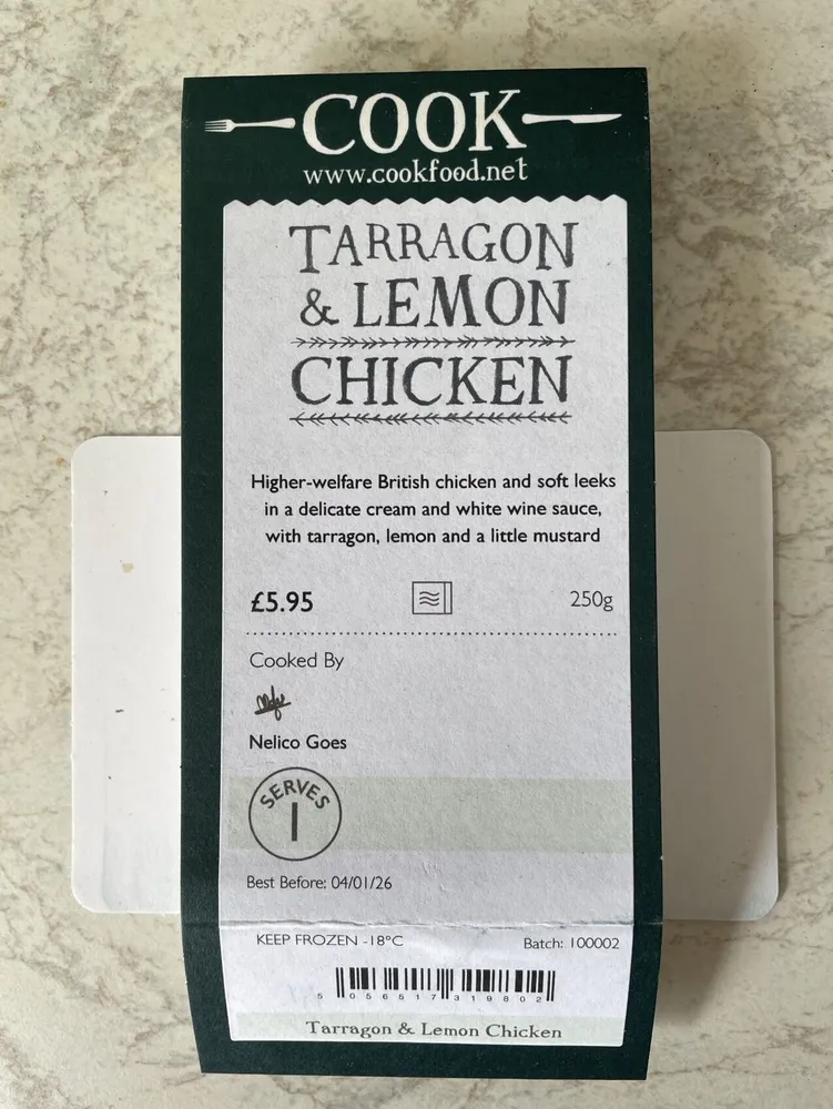 Tarragon & Lemon Chicken