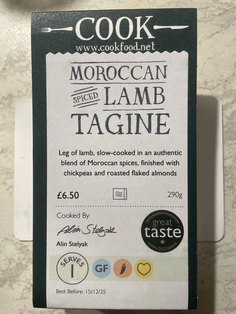Moroccan Spiced Lamb Tagine