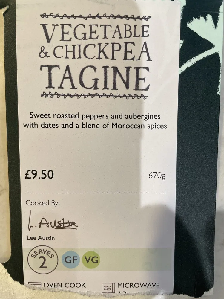 Vegetable & Chickpea Tagine