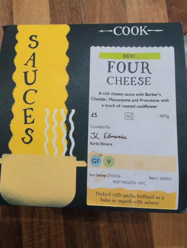Four Cheese Sauce