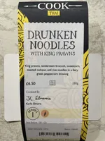 Drunken Noodles With King Prawns