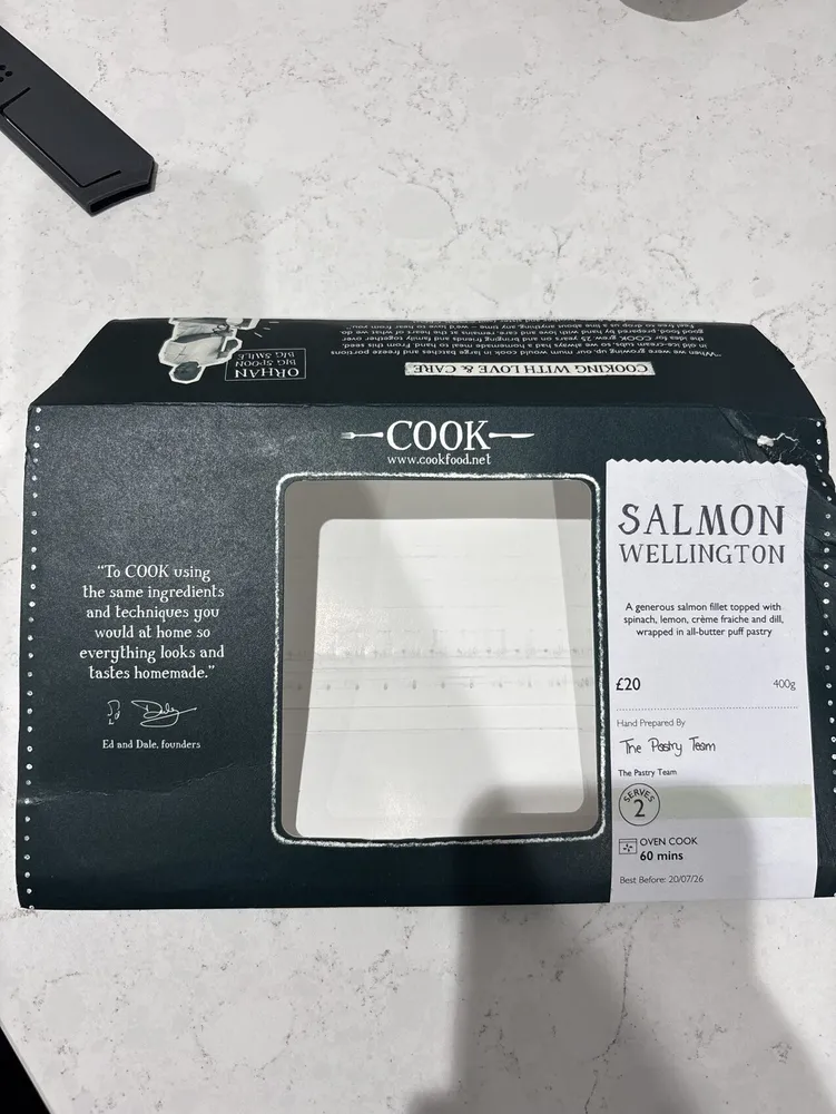 Salmon Wellington