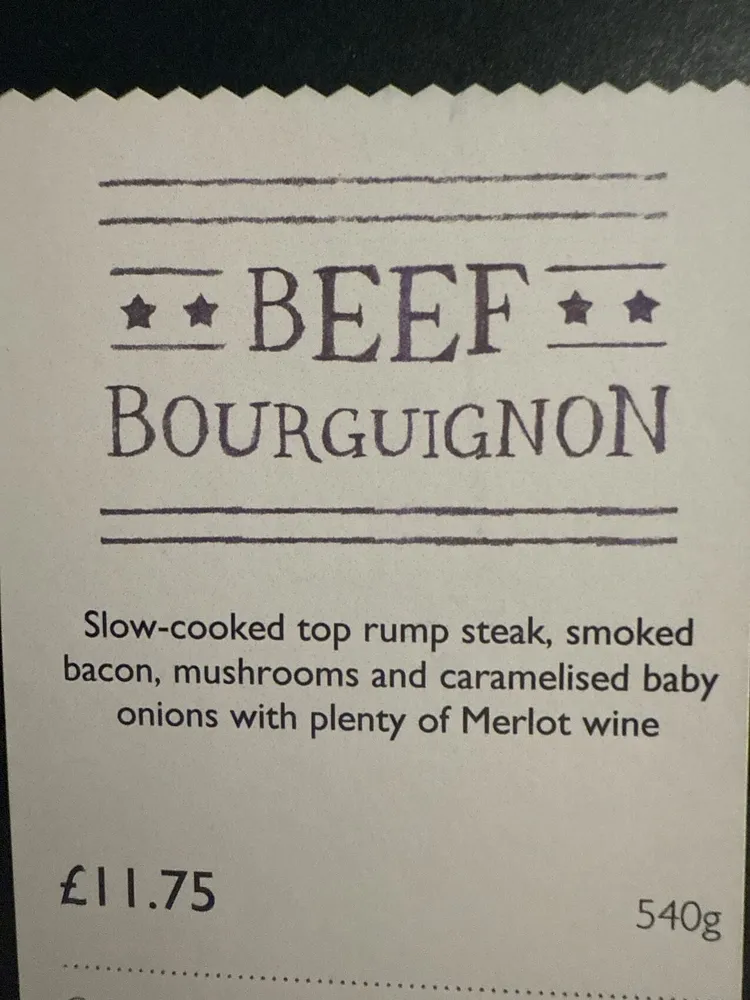 Beef Bourguignon