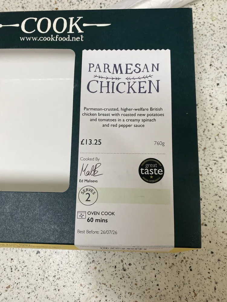 Parmesan Chicken