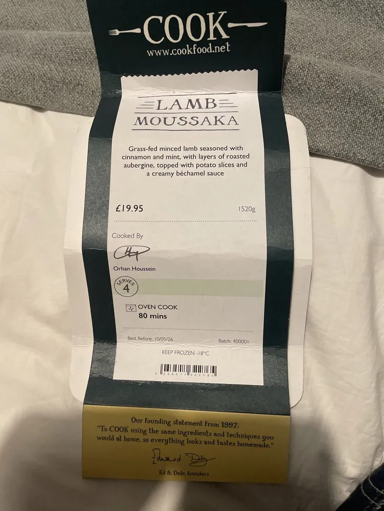 Lamb Moussaka