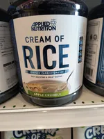 Applied nutrition cream of rice 2kg apple crumble