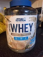 Critical Whey Vanilla Ice Cream