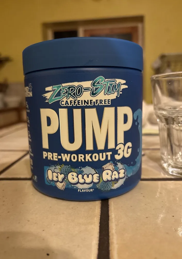 Icy Blue Tax Zero-stim Pre Workout