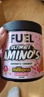 Ultimate Amino's Raspberry Millions Flavour