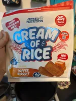 Cream Of Rice Toffee Biscuit