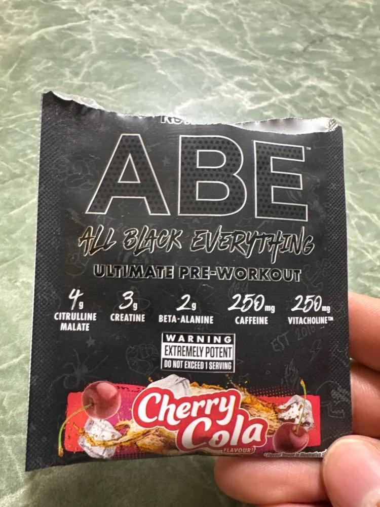 All Black Everything Ultimate Pre Workout Cherry Cola