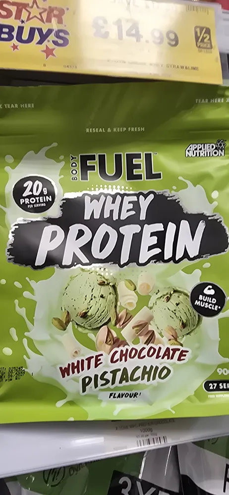 Whey Protein White Chocolate Pistachio