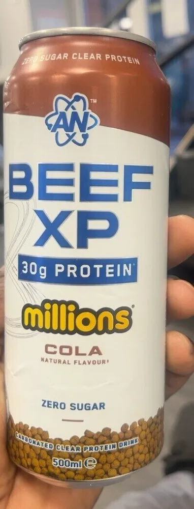 BEEF XP millions COLA Natural Flavour