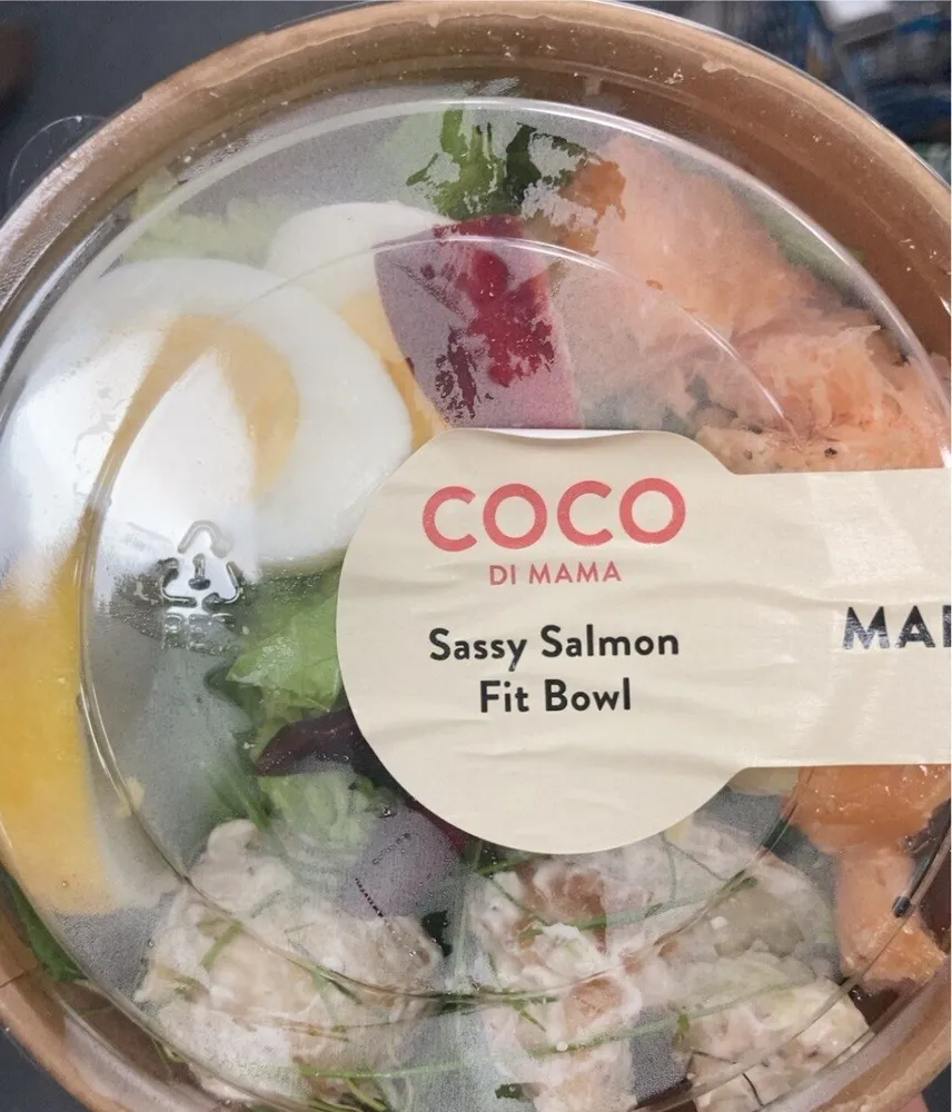 Sassy salmon fit bowl