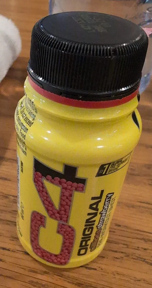 C4 pre workout strawberry