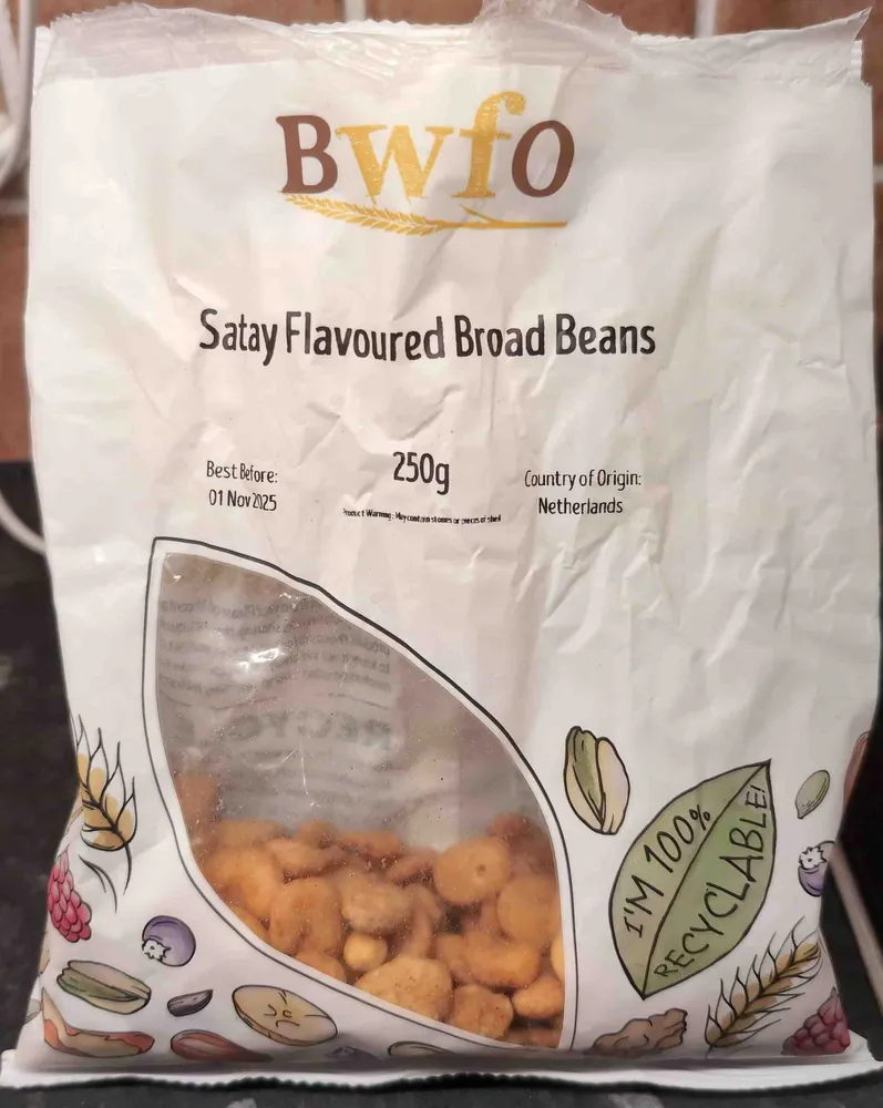 Satay Flavoured Broad Beans